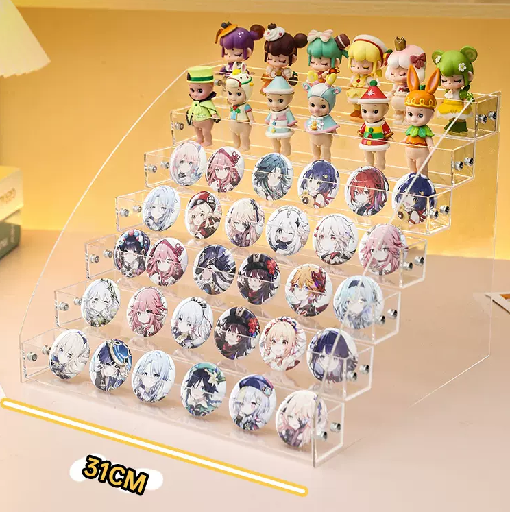 Figure display case 3-7 Tiers