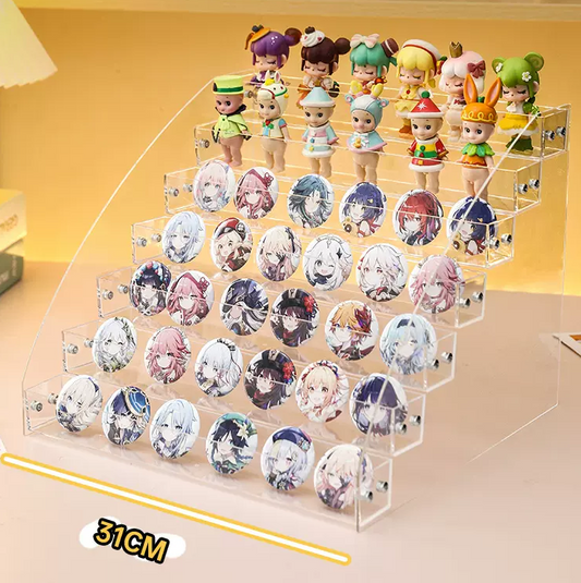 Figure display case 3-7 Tiers