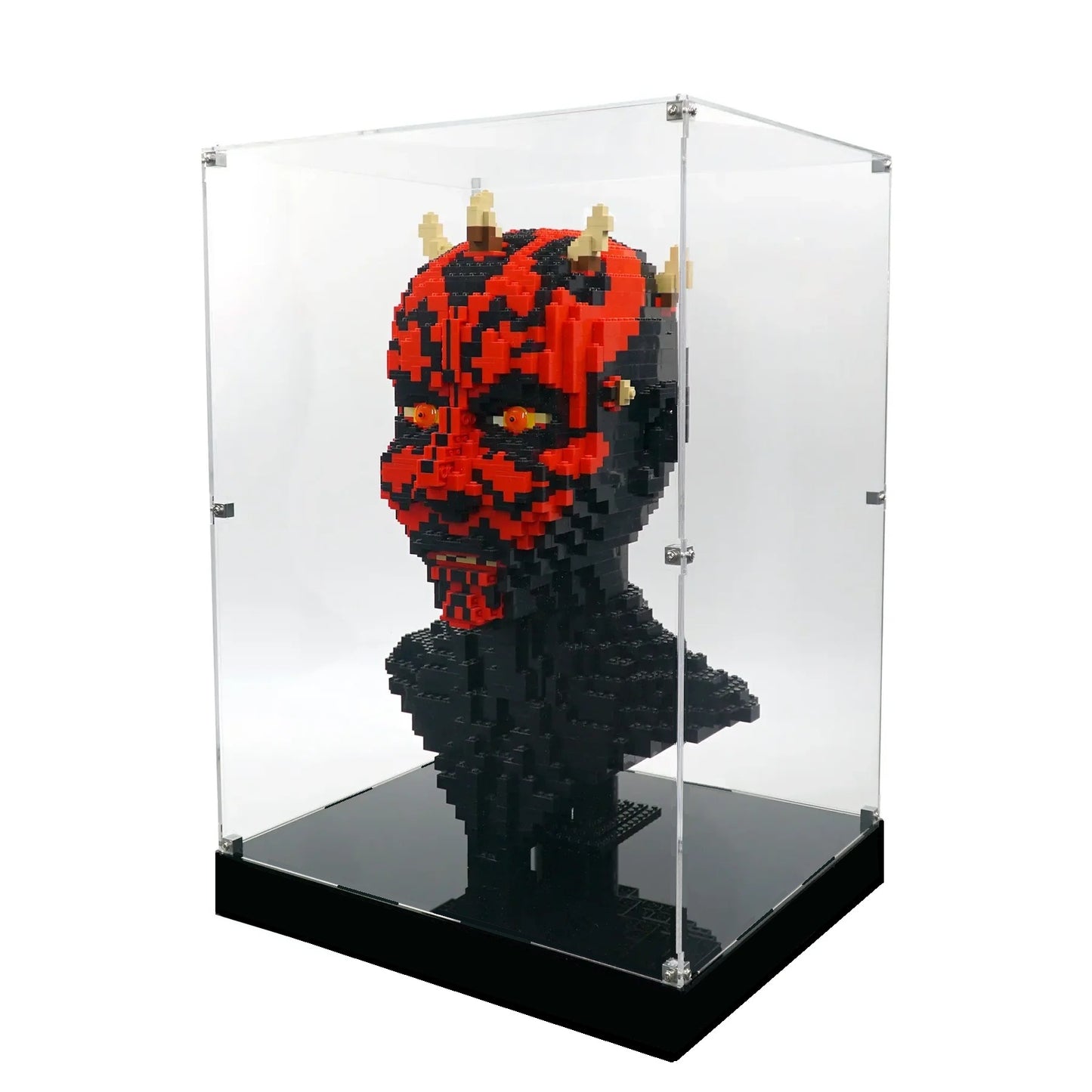 (10018) Darth Maul Helmet LED Display Case