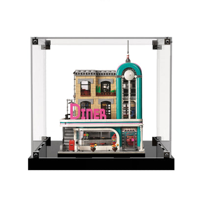 (10260) Downtown Diner LED Display Case