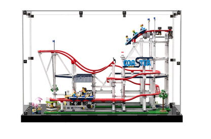 (10261) Roller Coaster LED Display Case
