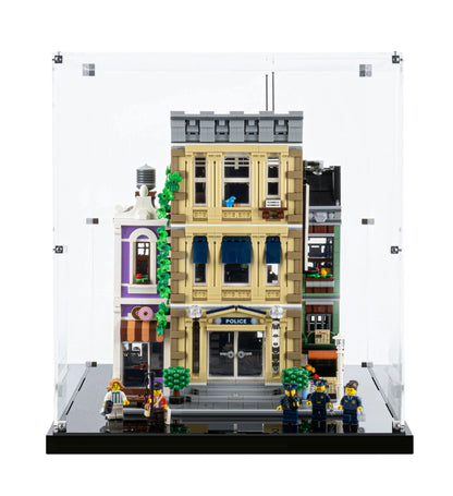 (10278) Police Station LED Display Case