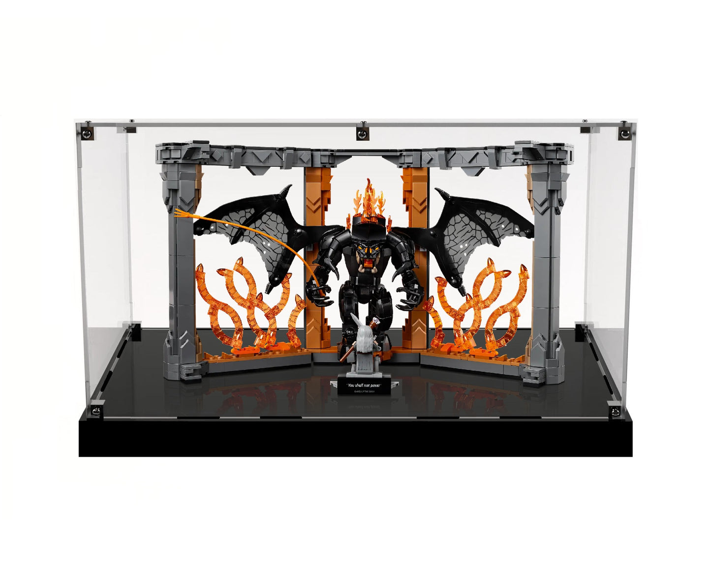 (10367) The Lord of the Rings: Balrog™ Book Nook LED Display Case