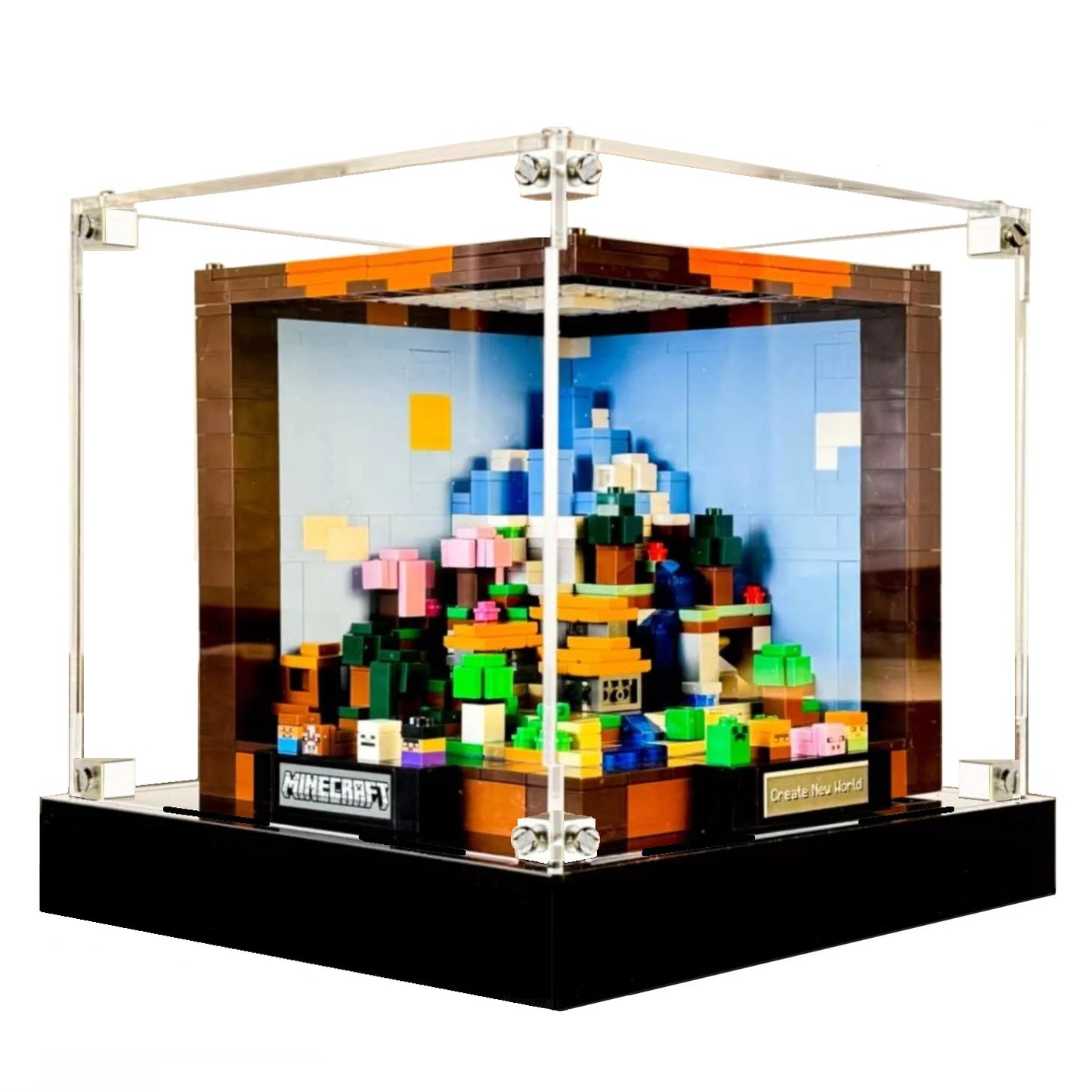 (21265) The Crafting Table LED Display Case