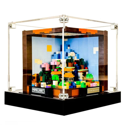 (21265) The Crafting Table LED Display Case