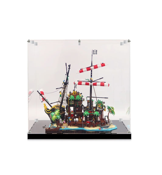 (21322) Pirates of Barracuda Bay LED Display Case