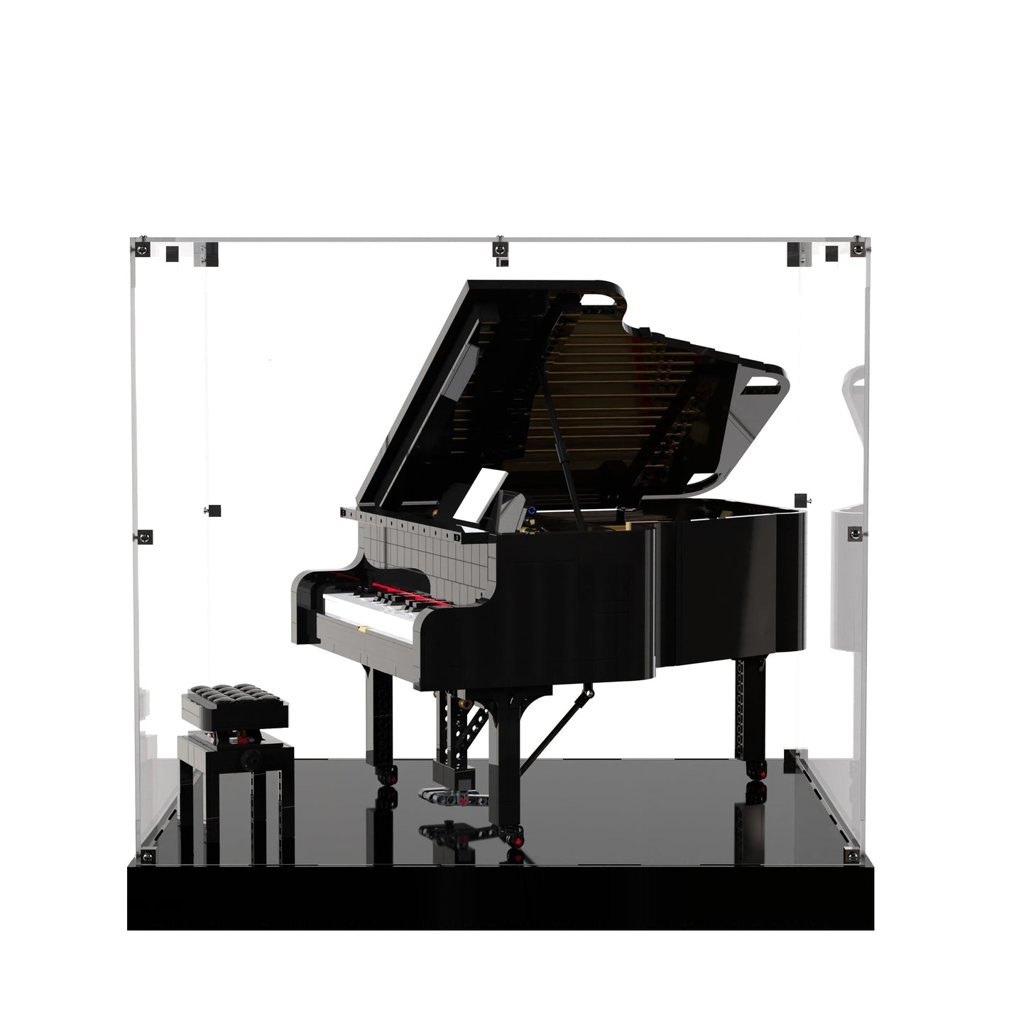 (21323) Grand Piano LED Display Case