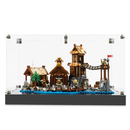 (21343) Viking Village LED Display Case