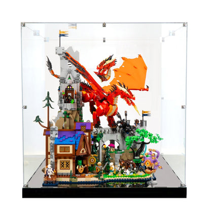 (21348) Dungeons & Dragons: Red Dragon's Tale LED Display Case