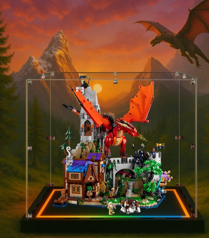 (21348) Dungeons & Dragons: Red Dragon's Tale LED Display Case