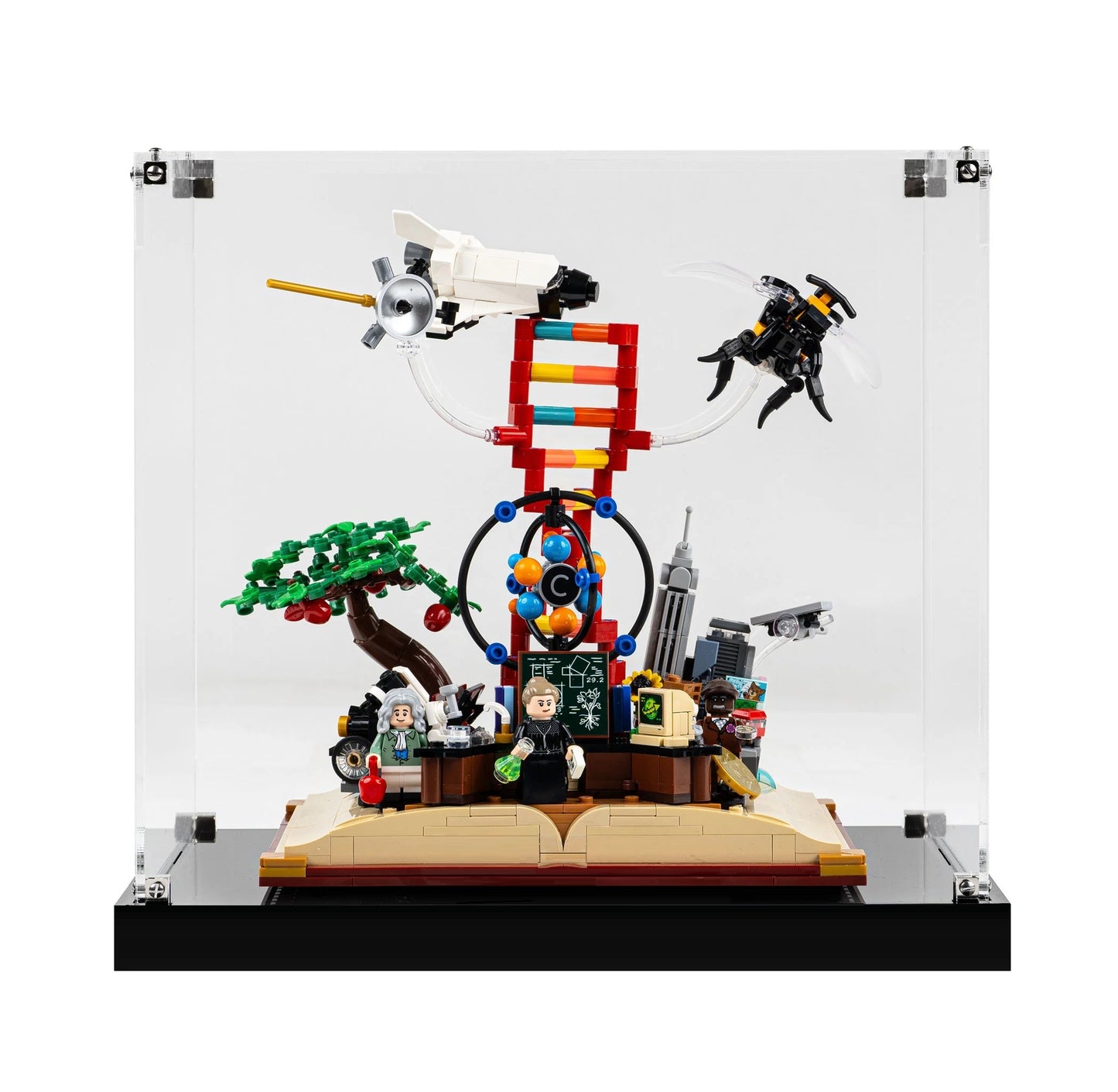 (21355) The Evolution of STEM LED Display Case