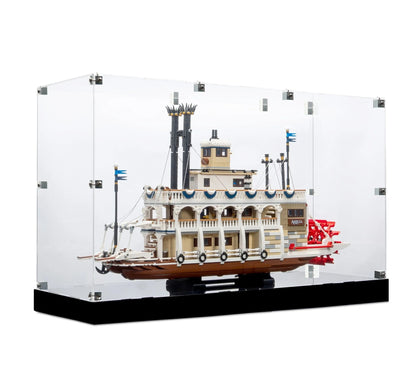 (21356) River Steamboat LED Display Case