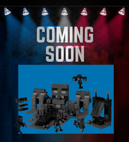 (21590) Wither Battle LED Display Case