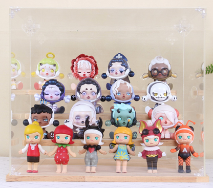 Figure display case - 1-4 Tiers