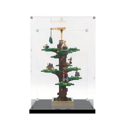 (4000026) House Tree of Creativity LED Display Case