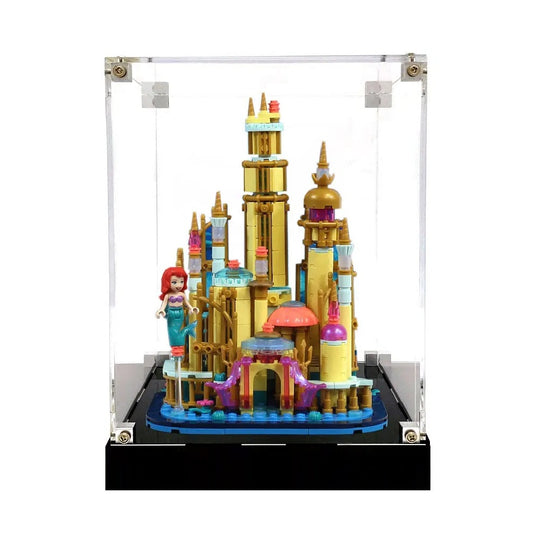 (40708) Mini Disney Ariel's Castle LED Display Case