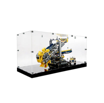 (42055) Bucket Wheel Excavator LED Display Case