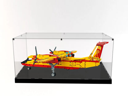(42152) Firefighter Aircraft LED Display Case