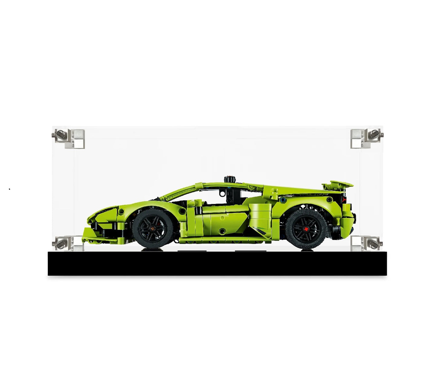 (42161) Lamborghini Huracán Tecnica Orange LED Display Case