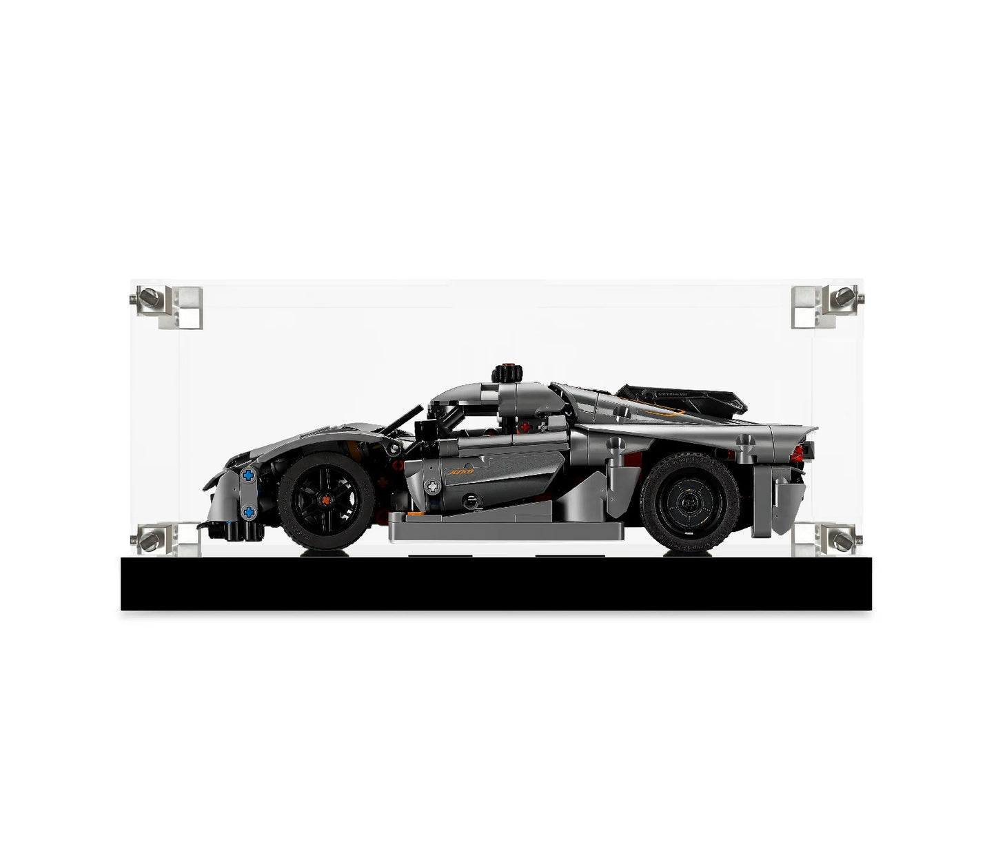 (42173) Koenigsegg Jesko Absolut Grey Hypercar LED Display Case