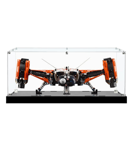 (42181) VTOL Heavy Cargo Spaceship LT81 LED Display Case