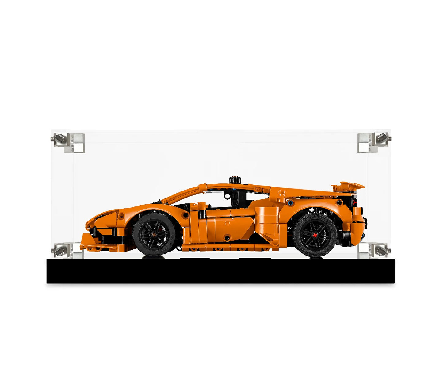(42196) Lamborghini Huracán Tecnica Orange LED Display Case