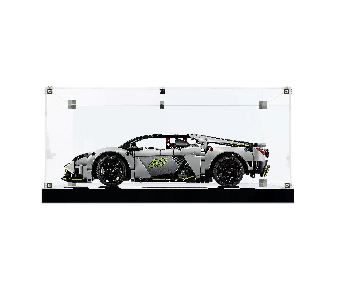 (42214) Lamborghini Revuelto Super Sports Car LED Display Case