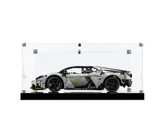 (42214) Lamborghini Revuelto Super Sports Car LED Display Case