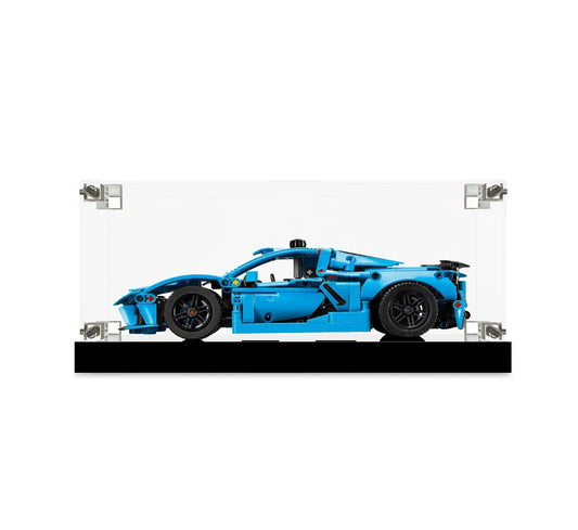 (42217) Chevrolet Corvette Stingray Blue LED Display Case