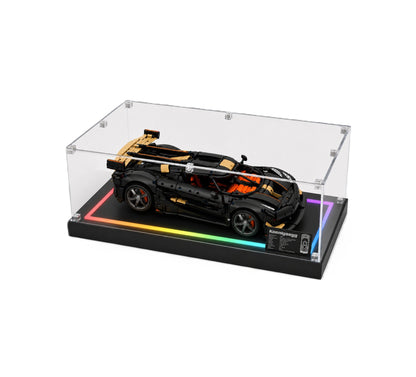 (42232) Koenigsegg Sadair's Spear Megacar LED Display Case