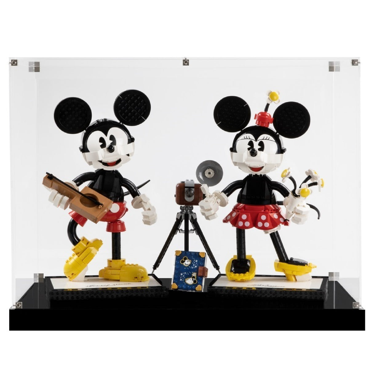 (43179) Mickey Mouse & Minnie Mouse Buildable Characters LED Display Case