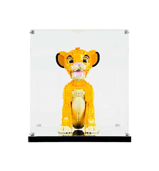 (43247) Young Simba the Lion King LED Display Case