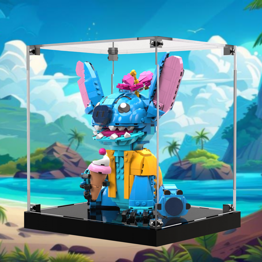 (43249) Stitch LED Display Case