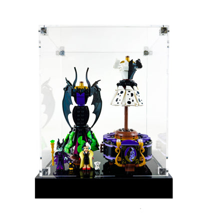 (43262) Maleficent's and Cruella De Vil's Dresses LED Display Case