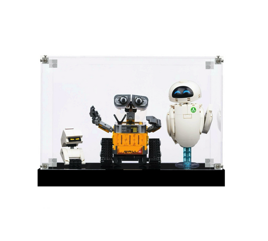 (43279) WALL-E and EVE LED Display Case
