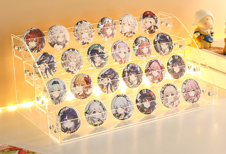 Figure display case 3-7 Tiers