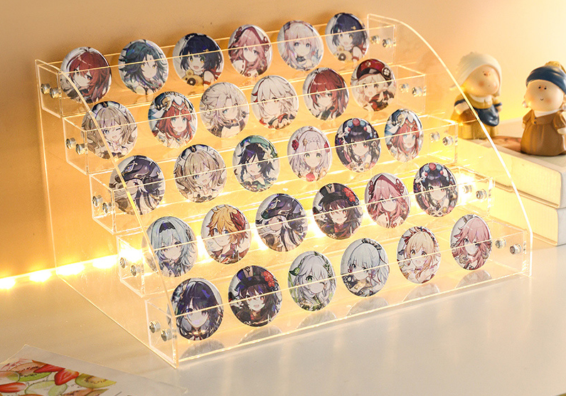 Figure display case 3-7 Tiers