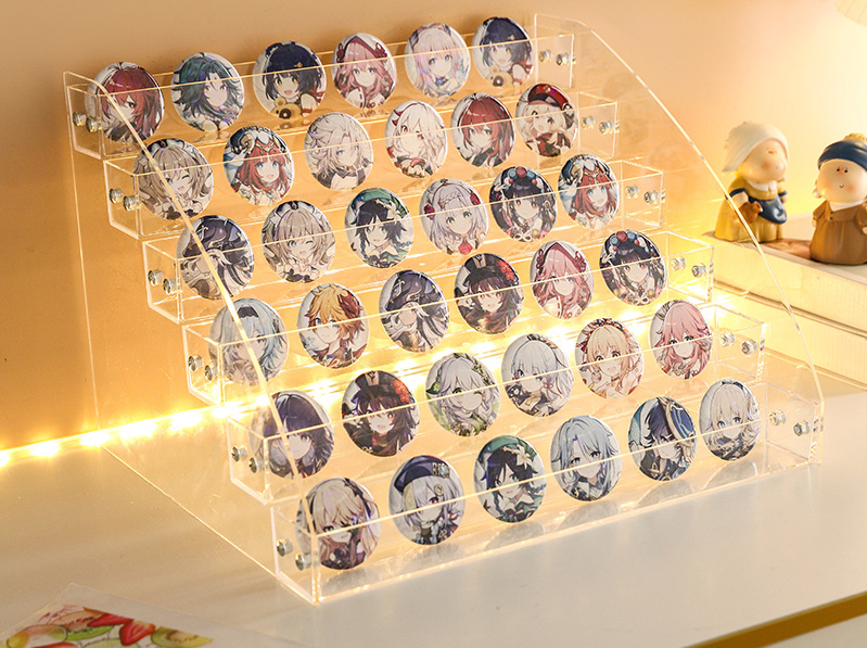Figure display case 3-7 Tiers