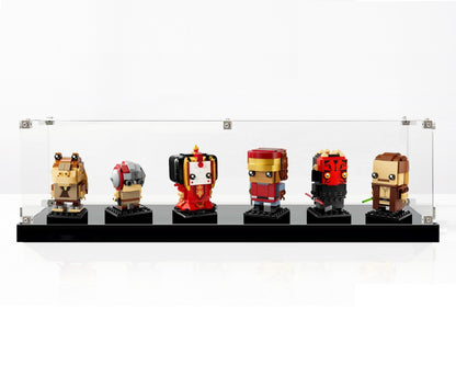 6x LEGO® BrickHeadz LED Display Case