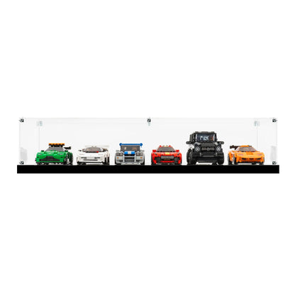 6x Speed Champion (Perpendicular) LED Display Case