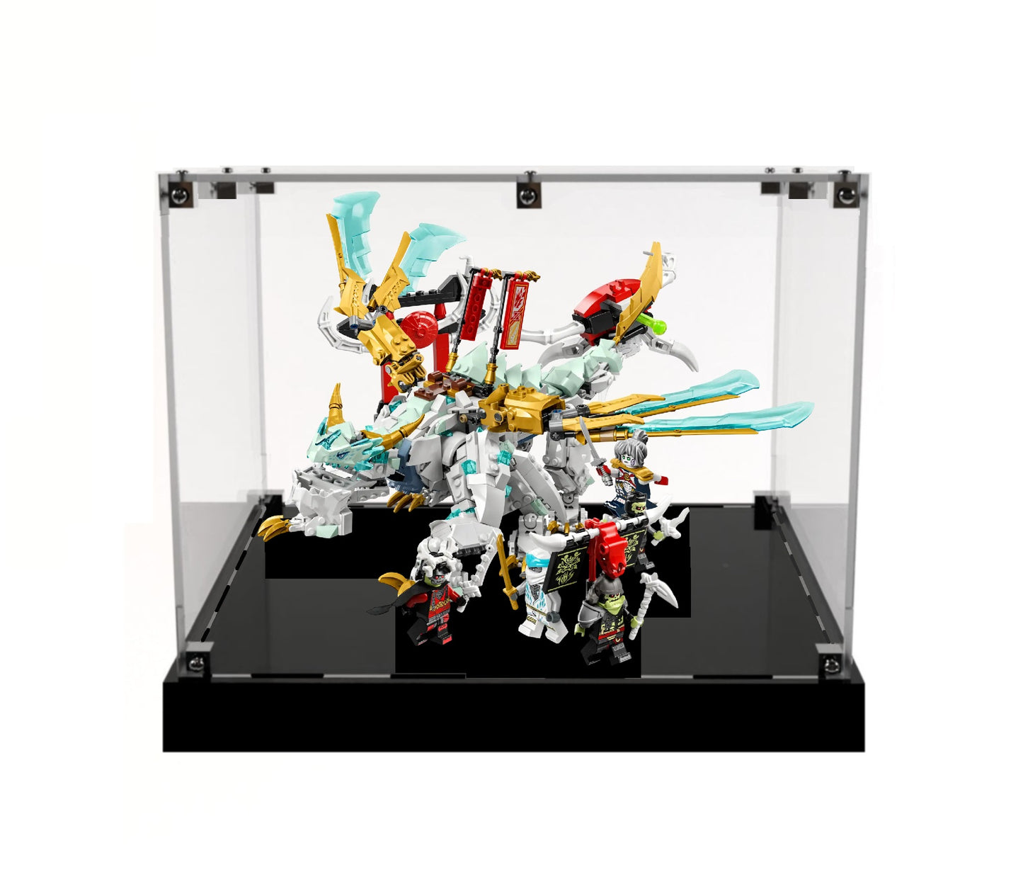 (71786) Zane’s Ice Dragon Creature LED Display Case