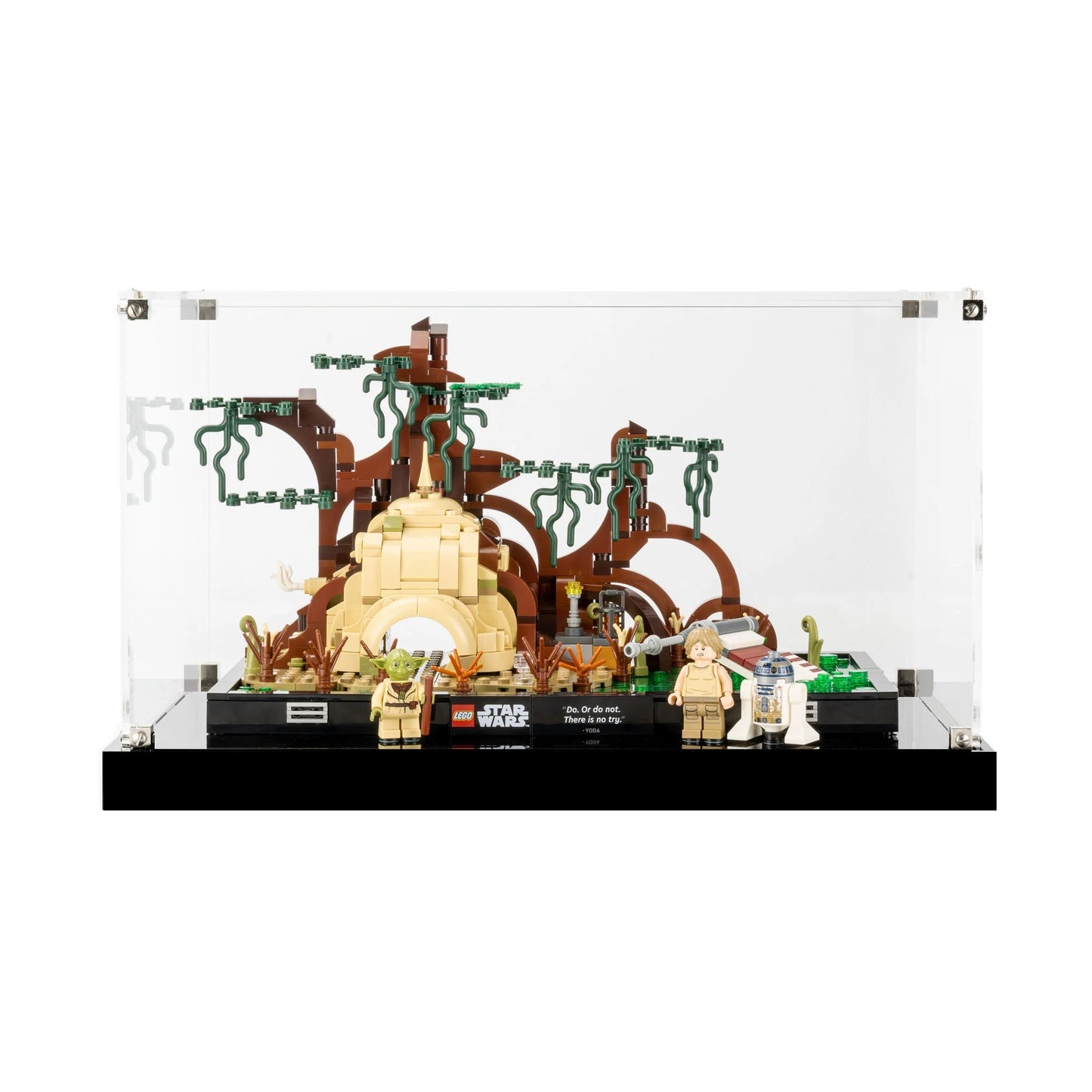 (75330) Dagobah™ Jedi™ Training Diorama LED Display Case