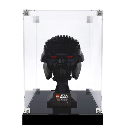 (75343) Dark Trooper™ Helmet LED Display Case