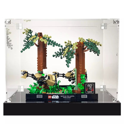 (75353) Endor™ Speeder Chase Diorama LED Display Case