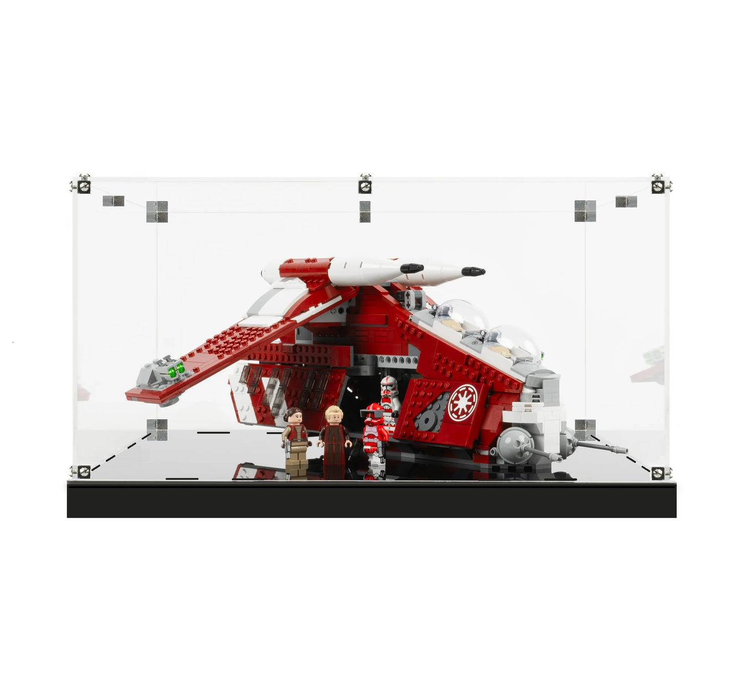 (75354) Coruscant Guard Gunship™ LED Display Case