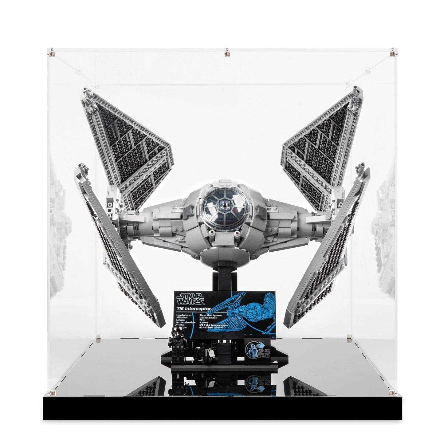 (75382) TIE Interceptor™ LED Display Case