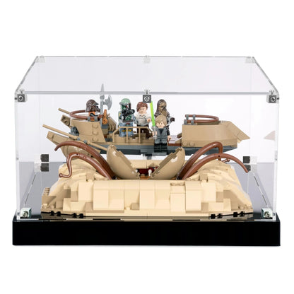 (75396) Desert Skiff & Sarlacc Pit LED Display Case