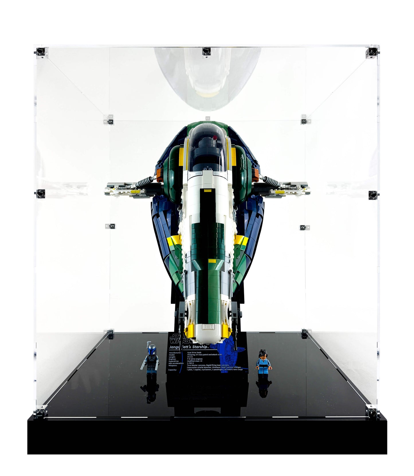 (75409) Jango Fett's Firespray-Class Starship LED Display Case