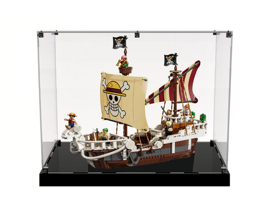 (75639) The Going Merry Pirate Ship LED Display Case