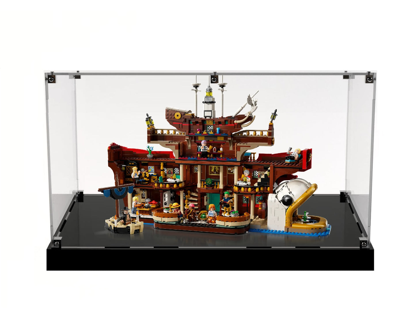 (75640) The Baratie Floating Restaurant LED Display Case